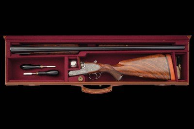 James Purdey & Sons Single Barrel Trap Shotgun with Case, Scarce Factory Casbard Engraved - Image 7 of 8
