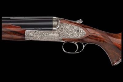 James Purdey & Sons Single Barrel Trap Shotgun with Case, Scarce Factory Casbard Engraved - Image 2 of 8