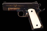 Gold Inlaid Wilson Combat/Turnbull Restoration Bill Wilson Signature Series Limited Edition 1911 Compact Semi-Automatic Pistol, Number 
