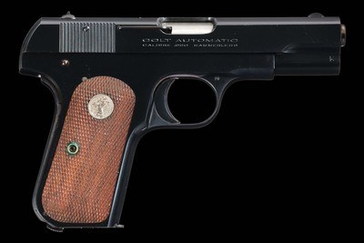 Colt Model 1908 Pocket Hammerless Pre-World War II, San Francisco Shipped - Image 1 of 2