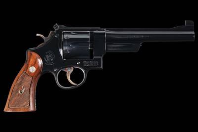 Smith & Wesson .44 Target Model of 1950 Pre-Model 24 Double Action Revolver - Image 1 of 2