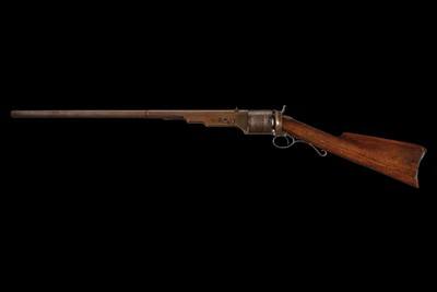 Documented Patent Arms Mfg. Co. Colt Paterson Model 1839 Percussion Revolving Carbine, Pictured in 