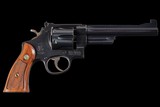 Smith & Wesson .45 Hand Ejector Model of 1950 Target (Pre-Model 26) Double Action Revolver with box