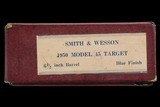 Smith & Wesson .45 Hand Ejector Model of 1950 Target (Pre-Model 26) Double Action Revolver with box - Image 4 of 4