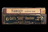 Pre-World War II Colt Third Issue Officer's Model Target Double Action Revolver with Box - Image 3 of 3