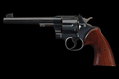 Historic Hollywood Legend Gary Cooper Owned Colt Officer's Model Target Heavy Barrel Double Action Revolver - Image 2 of 5