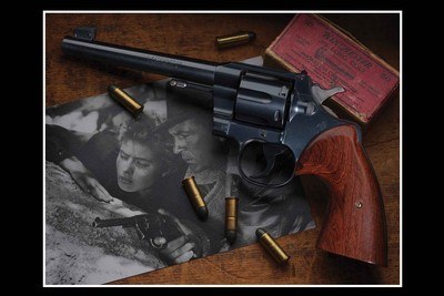 Historic Hollywood Legend Gary Cooper Owned Colt Officer's Model Target Heavy Barrel Double Action Revolver - Image 5 of 5