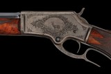 Factory Game Scene Engraved Special Order Marlin Deluxe Model 1881 38-55 - Image 2 of 4