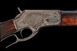 Factory Game Scene Engraved Special Order Marlin Deluxe Model 1881 38-55 - Image 1 of 4