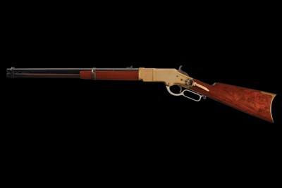 Exceptional Early Production Winchester Model 1866 Lever Action Saddle Ring Carbine with Desirable Henry Patent Marked Barrel - Image 4 of 5