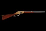 Exceptional Early Production Winchester Model 1866 Lever Action Saddle Ring Carbine with Desirable Henry Patent Marked Barrel - Image 3 of 5