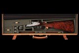 Factory Gian Marco Sabatti Signed and Bulino Game Scene Master Engraved Fratelli Rizzini R1-E Sidelock 12ga Double Barrel Shotgun with Case - Image 7 of 7