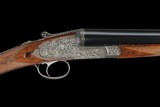 Factory Signed, Engraved, and Gold Inlaid Renato Gamba Ambassador 12ga SxS