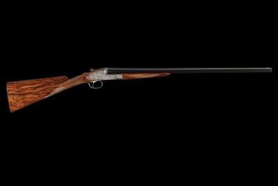 Factory Signed, Engraved, and Gold Inlaid Renato Gamba Ambassador 12ga SxS - Image 3 of 5