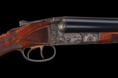 Factory Engraved Ithaca New Ithaca Double Grade 4 12ga - Image 1 of 4