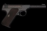 Engraved Colt First Series Woodsman Sport