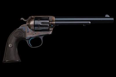 Colt Bisley Model Single Action Army Revolver in .38 W.C.F. - Image 1 of 2