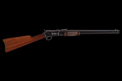 Colt London Agency Shipped Medium Frame Lightning Slide Action Saddle Ring Carbine .44 WCF with Heraldic Inscription - Image 3 of 5