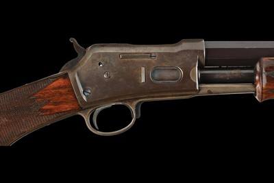 Special Order Casehardened Deluxe Colt Lightning Medium Frame Slide Action 38-40 - Image 1 of 4