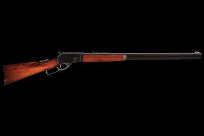 Antique Marlin Model 1881 Lever Action Rifle in Highly Desirable .45-70 Govt - Image 3 of 4