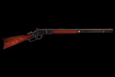 inchester Model 1873 Lever Action Rifle Chambered in the Desirable .22 Short Caliber - Image 4 of 5