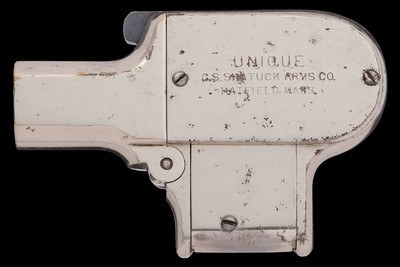 C.S. Shattuck Arms Co. Unique Four Shot Squeeze-Fire Palm Pistol - Image 2 of 2