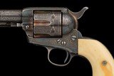 Silver and Gold Plated Cuno Helfricht Deluxe Factory Master Engraved Colt First Generation Single Action Army Revolver - Image 4 of 7