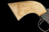 Silver and Gold Plated Cuno Helfricht Deluxe Factory Master Engraved Colt First Generation Single Action Army Revolver - Image 5 of 7