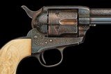 Silver and Gold Plated Cuno Helfricht Deluxe Factory Master Engraved Colt First Generation Single Action Army Revolver - Image 3 of 7