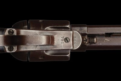 Ainsworth Inspected, Early Three-Digit Serial Number 752, U.S. Colt Cavalry Model Single Action Army Revolver with John Kopec Letter - Image 4 of 4