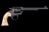 Colt Bisley Model Single Action Army Revolver in Desirable .45 Long Colt with Attractive Ivory Grips - Image 1 of 4