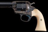 Colt Bisley Model Single Action Army Revolver in Desirable .45 Long Colt with Attractive Ivory Grips - Image 4 of 4