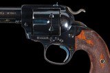 Colt Bisley Flattop Target Model Single Action Army Revolver in Rare .32 Colt - Image 4 of 6