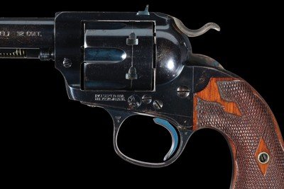 Colt Bisley Flattop Target Model Single Action Army Revolver in Rare .32 Colt - Image 4 of 6