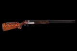 Factory Galeazzi Signed and Master Game Scene Engraved Perazzi SC3 O/U Shotgun 12ga - Image 4 of 5