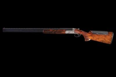 Factory Galeazzi Signed and Master Game Scene Engraved Perazzi SC3 O/U Shotgun 12ga - Image 5 of 5