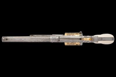 L.D. Nimschke Master Engraved Gold and Silver Plated Remington 