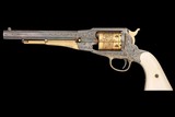 L.D. Nimschke Master Engraved Gold and Silver Plated Remington 