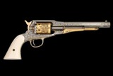 L.D. Nimschke Master Engraved Gold and Silver Plated Remington 