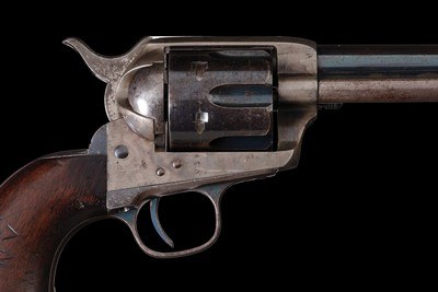 1st New York Militia Marked Colt Cavalry Model Revolver .45 Colt - Image 3 of 6