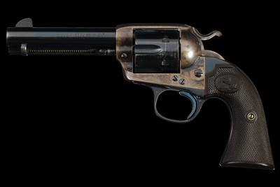 Colt Bisley Model Single Action Army Revolver in .38 W.C.F. - Image 2 of 4