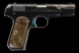 Very Early Production Colt Model 1908 Pocket Hammerless Semi-Automatic Pistol, Two-Digit Serial Number 
