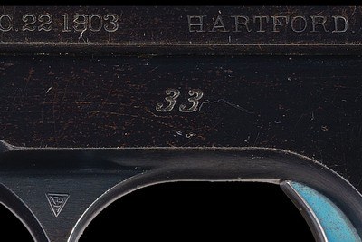 Very Early Production Colt Model 1908 Pocket Hammerless Semi-Automatic Pistol, Two-Digit Serial Number 