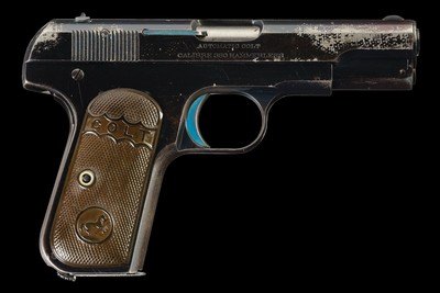Very Early Production Colt Model 1908 Pocket Hammerless Semi-Automatic Pistol, Two-Digit Serial Number 