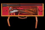 Claudio Cremini Signed and Game Scene Engraved Bertuzzi Sidelock Over/Under 12ga Two Barrel Set with Case - Image 6 of 6