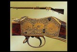 Exhibition Grade Panel Scene Engraved, Gold Plated,Inscribed Providence Tool Co. Peabody-Martini Single Shot Rifle-Musket with Bayonet .45 cal - Image 6 of 7