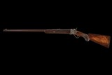 Engraved A. A. Kellogg Sharps Bridgeport Model 1874 Sporting Buffalo Rifle 45-70 - Image 2 of 3