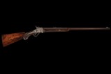 Engraved A. A. Kellogg Sharps Bridgeport Model 1874 Sporting Buffalo Rifle 45-70 - Image 3 of 3