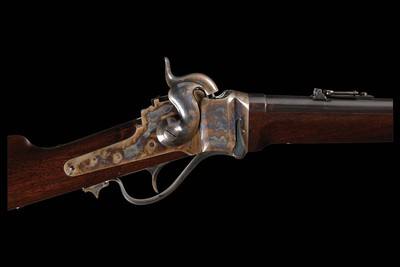 Outstanding Civil War U.S. Sharps New Model 1863 Breech Loading Percussion Saddle Ring Carbine .52 Cal - Image 1 of 6