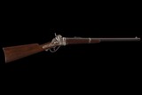 Outstanding Civil War U.S. Sharps New Model 1863 Breech Loading Percussion Saddle Ring Carbine .52 Cal - Image 3 of 6